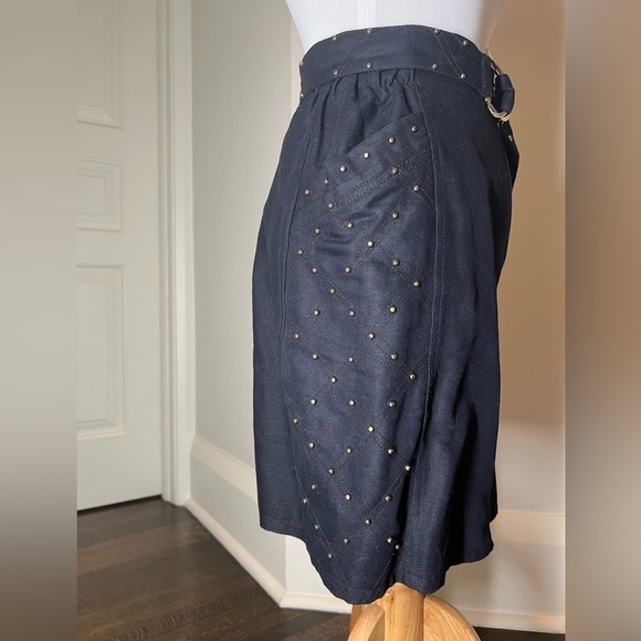 Stunning Maje skirt with asymmetrical front zipper. Worn once. - Picture 2 of 4